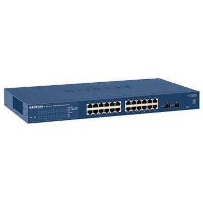 Picture of Netgear GS724T 24-Port Gigabit Plus 2 SFP Smart Managed Rackmount Switch