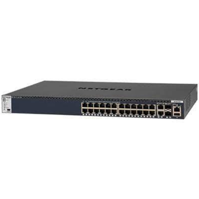 Picture of Netgear M4300-28G (GSM4328S) 28 Port Stackable Managed Switch