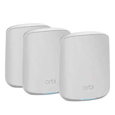Picture of Netgear RBK353 Whole Home AX1800 Mbps Gigabit Dual-Band (3-Pack) Wi-Fi 6 Router( Off White )