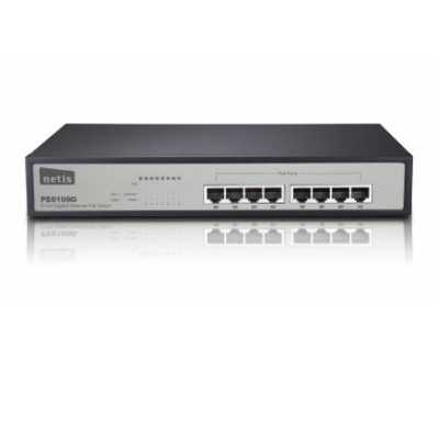Picture of Netis PE6108 8 Port PoE Switch( Black )