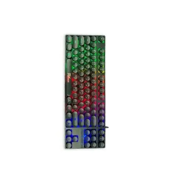 Picture of PC Power K87 Retro Punk Wired USB Gaming Keyboard( Multicolor )