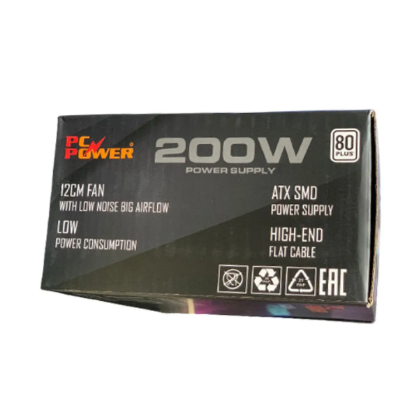 Picture of PC Power VT-S200B PLUS 200W Power Supply