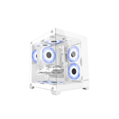 Picture of Power Train G777 White Mid Tower ATX Gaming Casing( White )