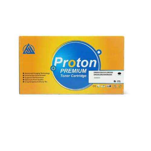 Picture of Proton DR630 Drum Unit for Brother Printer HL-L2300D / L2320D / L2340DW / L2360DN / L2365DW / DCP-L2500D / L2520DW / L2540DN / MFC-L2700DW / L2740DW / L2703DW / L2705DW / L2707DW( Black )
