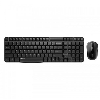 Picture of Rapoo X1800S Black Wireless Keyboard & Mouse Combo( Black )