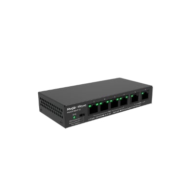 Picture of Ruijie RG-ES106D-P V2 6-port Unmanaged PoE Switch( Black )