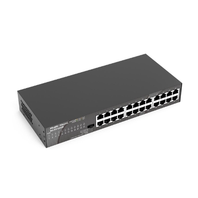 Picture of Ruijie RG-ES124GD 24-port Gigabit Unmanaged Desktop Switch( Black )