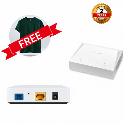 Picture of Tp-link XZ000-G7 High-Speed Gigabit Single-Port XPON Terminal - New, 100Mbps Data Transfer Rate, Ethernet Connectivity, 2Gbps Max Wireless Rate( White )