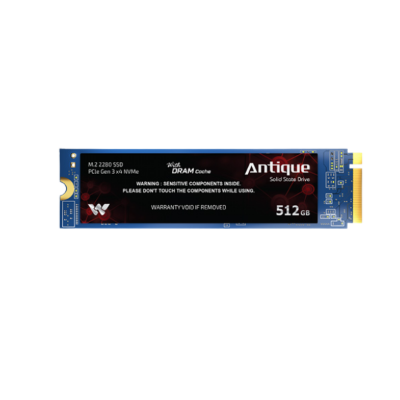 Picture of Walton Antique WS2512D 512GB NVMe M.2 2280 SSD With DRAM( 512GB )