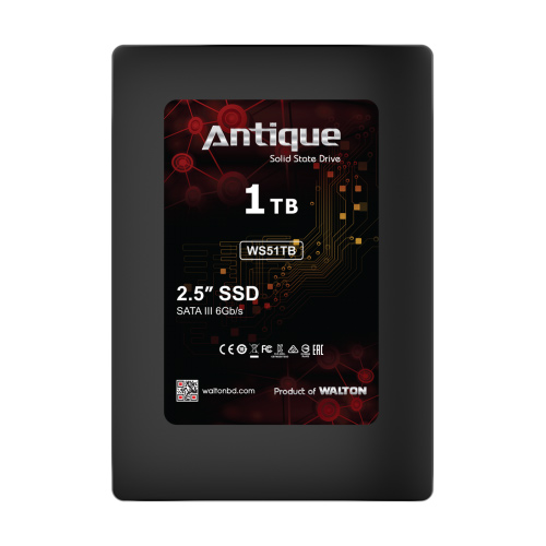 Picture of Walton Antique WS51TB 1TB 2.5 Inch SATA III SSD( Black )