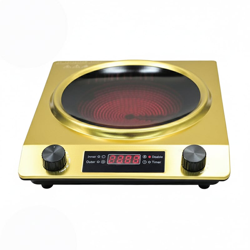 Picture of LG Infrared Cooker 2200 Watt (TM-999) Suitable for All pot, Touch Control, Multi Functions with Timer, No Body radiation and 70% Energy Saving