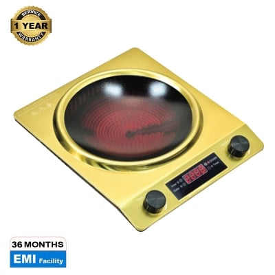 Picture of LG Infrared Cooker 2200 Watt (TM-999) Suitable for All pot, Touch Control, Multi Functions with Timer, No Body radiation and 70% Energy Saving 
