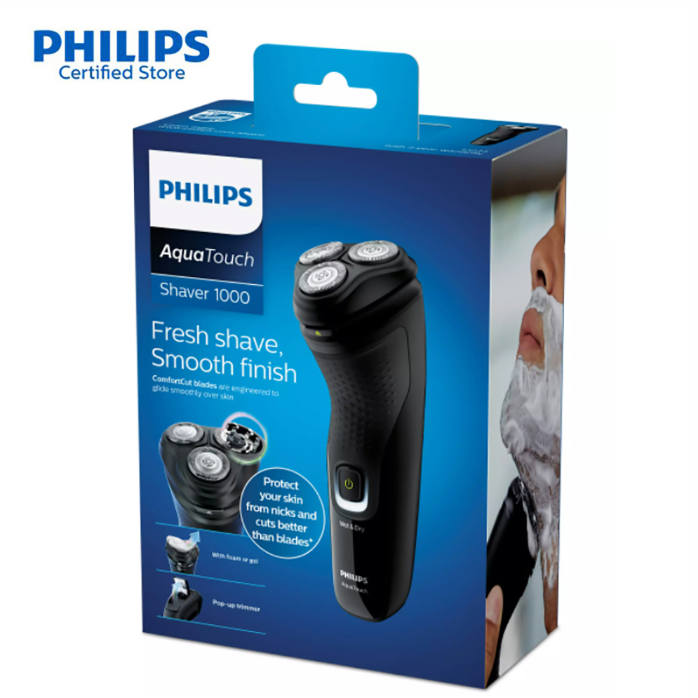 Picture of পুরুষদের জন্য philips s1223/45 ভেজা বা শুকনো বৈদ্যুতিক শেভার সিরিজ 1000 (240108923) - 240108923