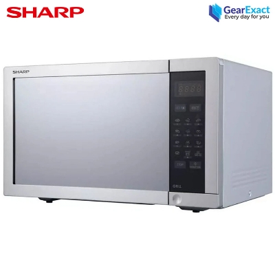 Picture of Sharp R-77AT(ST) Digital Combination Microwave Oven with Grill | 34-Liter