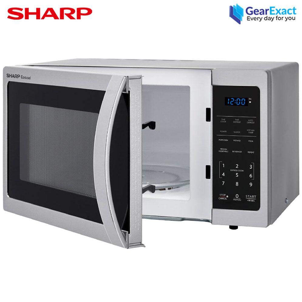 Picture of Sharp R-34CT(ST) Digital Solo Microwave Oven | 34-Liter