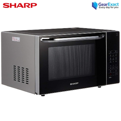 Picture of Sharp R-72E0(S) Microwave Oven with Grill | 25-Liter ( Black )