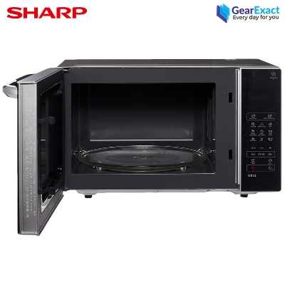 Picture of Sharp R-72E0(S) Microwave Oven with Grill | 25-Liter ( Black )