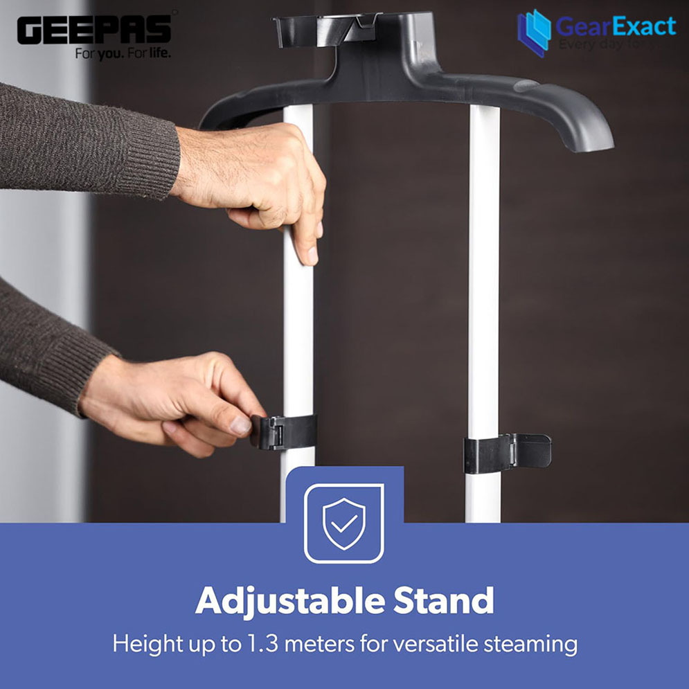 Picture of Geepas GGS25033N Pro Style Upright Garment Steamer with Thermostat ( Green )