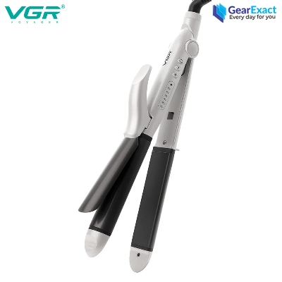 Picture of VGR V-558 StyleCare Essential 2-in-1 Hair Straightener and Curler with Negative Ions for Women