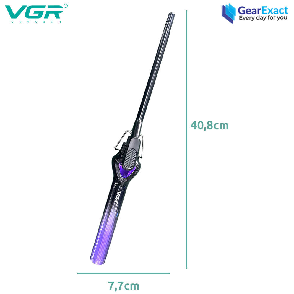 Picture of VGR V-573 StyleCare Essential Hair Curler Pro Curling Iron for Women ( Violet )