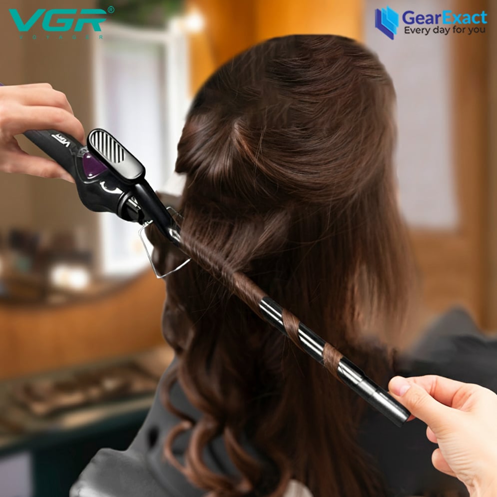 Picture of VGR V-573 StyleCare Essential Hair Curler Pro Curling Iron for Women ( Violet )