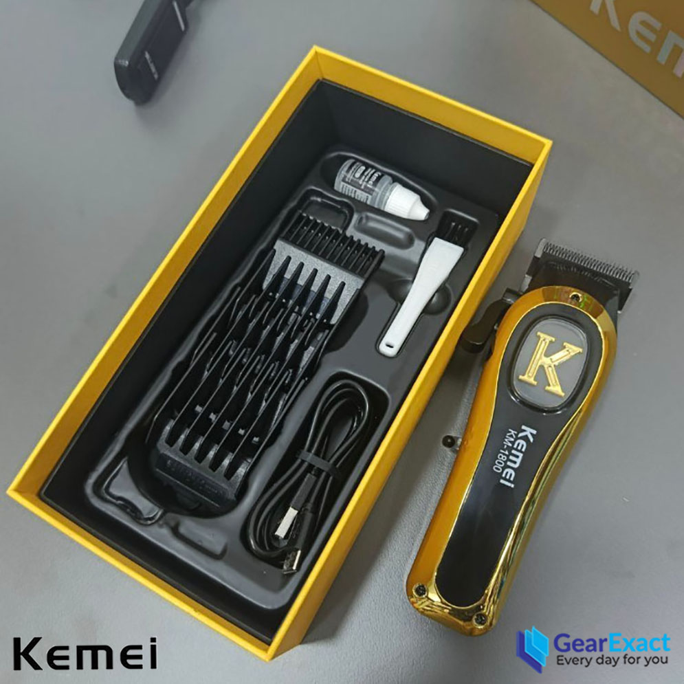 Picture of Kemei KM-1800 Professional Hair Clipper and Beard Trimmer Salon Series for Men