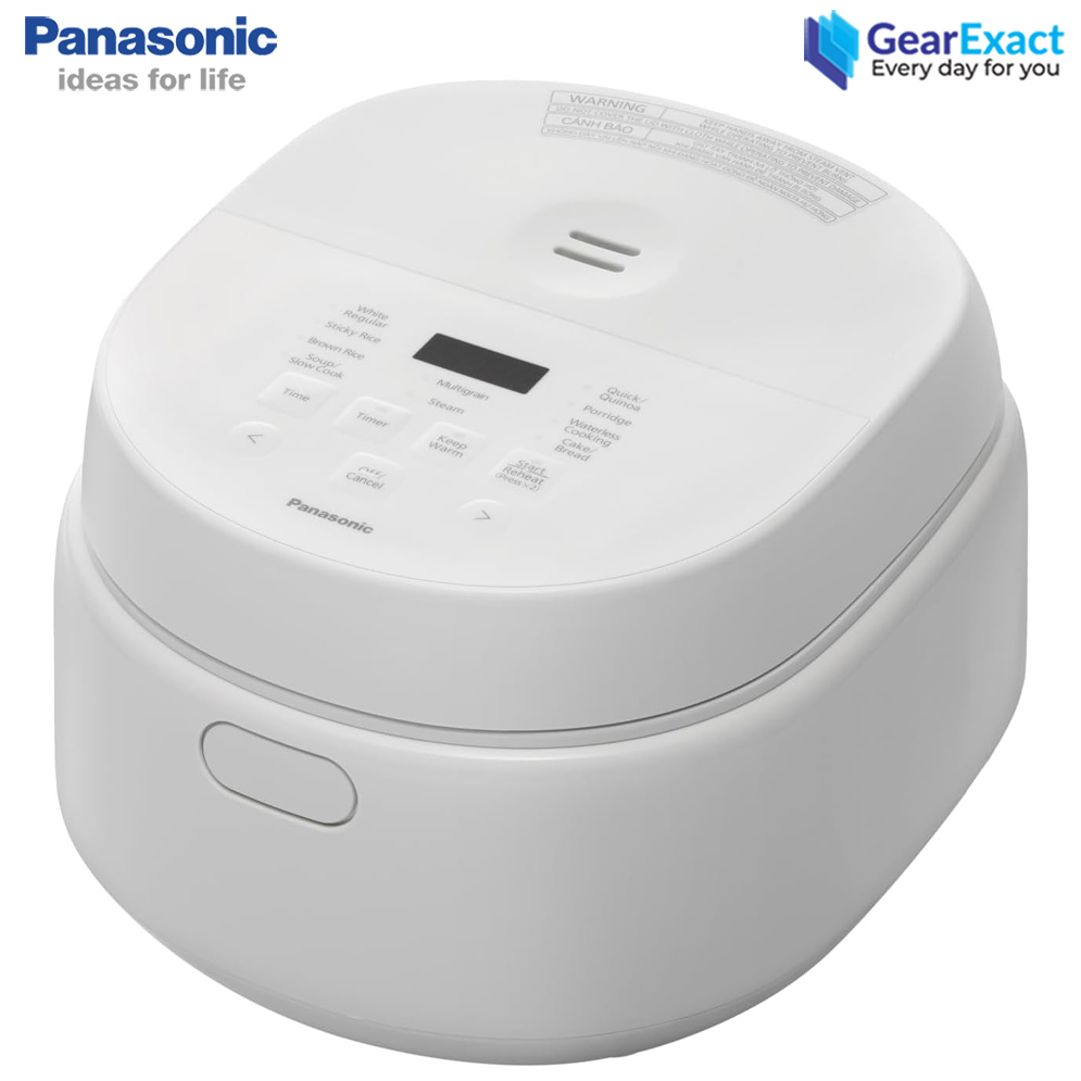 Picture of Panasonic SR-DL104 Microcomputer Rice Cooker with Fuzzy Logic Rice Cooker for Quick, Daily Rice Cooking ( White )