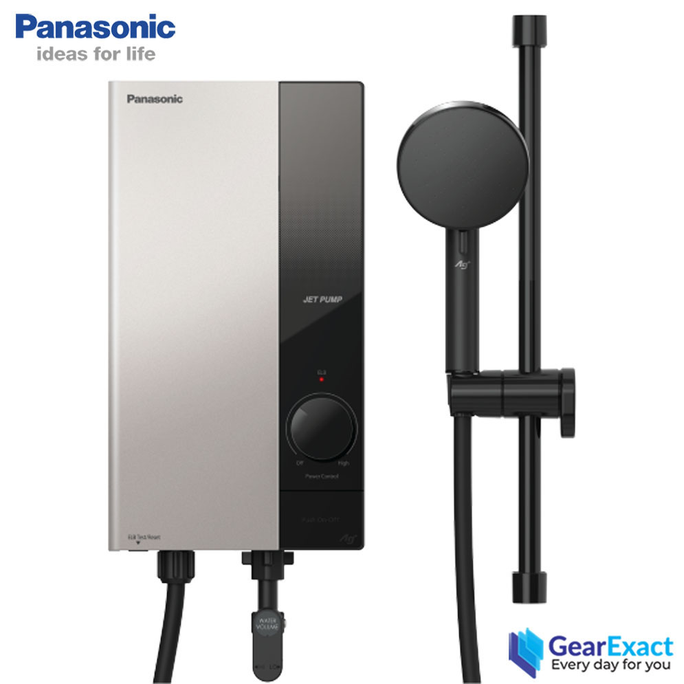 Picture of Panasonic DH-3UP1MS U Series Jet Pump Home Shower Blissful Showers for Comfort & Wellbeing ( Skin Silver )