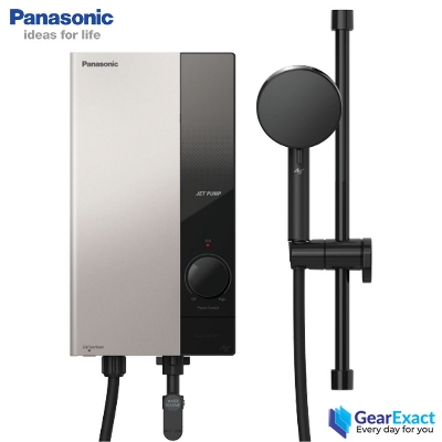 Picture of Panasonic DH-3UP1MS U Series Jet Pump Home Shower Blissful Showers for Comfort & Wellbeing ( Skin Silver )