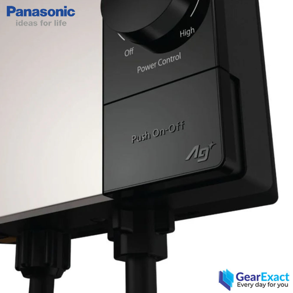 Picture of Panasonic DH-3UP1MS U Series Jet Pump Home Shower Blissful Showers for Comfort & Wellbeing ( Skin Silver )