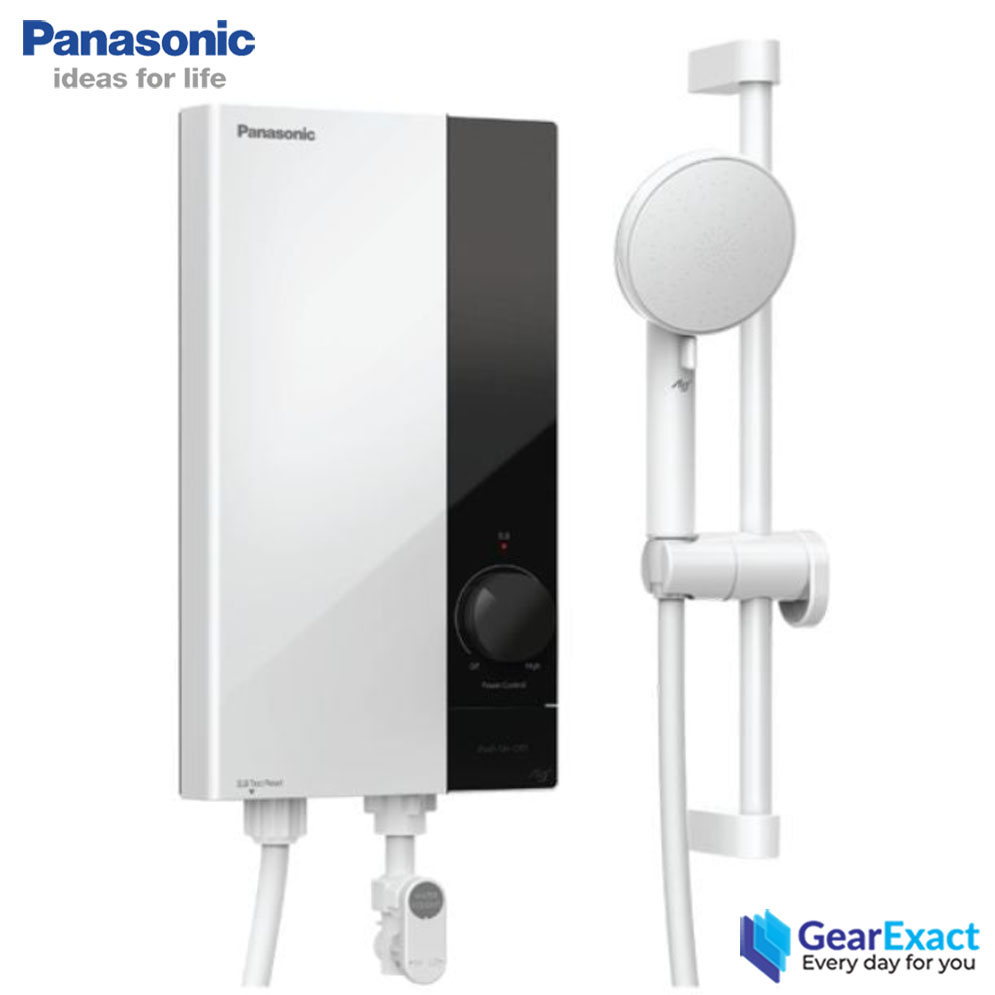Picture of Panasonic DH-3US1MW Home Shower U Series Blissful Showers for Comfort & Wellbeing ( Crystal White )