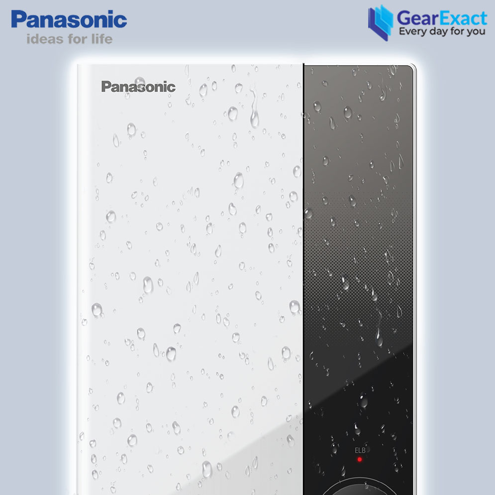 Picture of Panasonic DH-3US1MW Home Shower U Series Blissful Showers for Comfort & Wellbeing ( Crystal White )