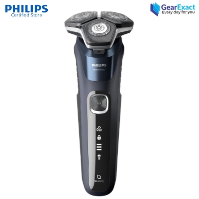 Picture of Philips S5885/10 Wet and Dry Electric Shaver with SkinIQ Technology Series 5000 for Men