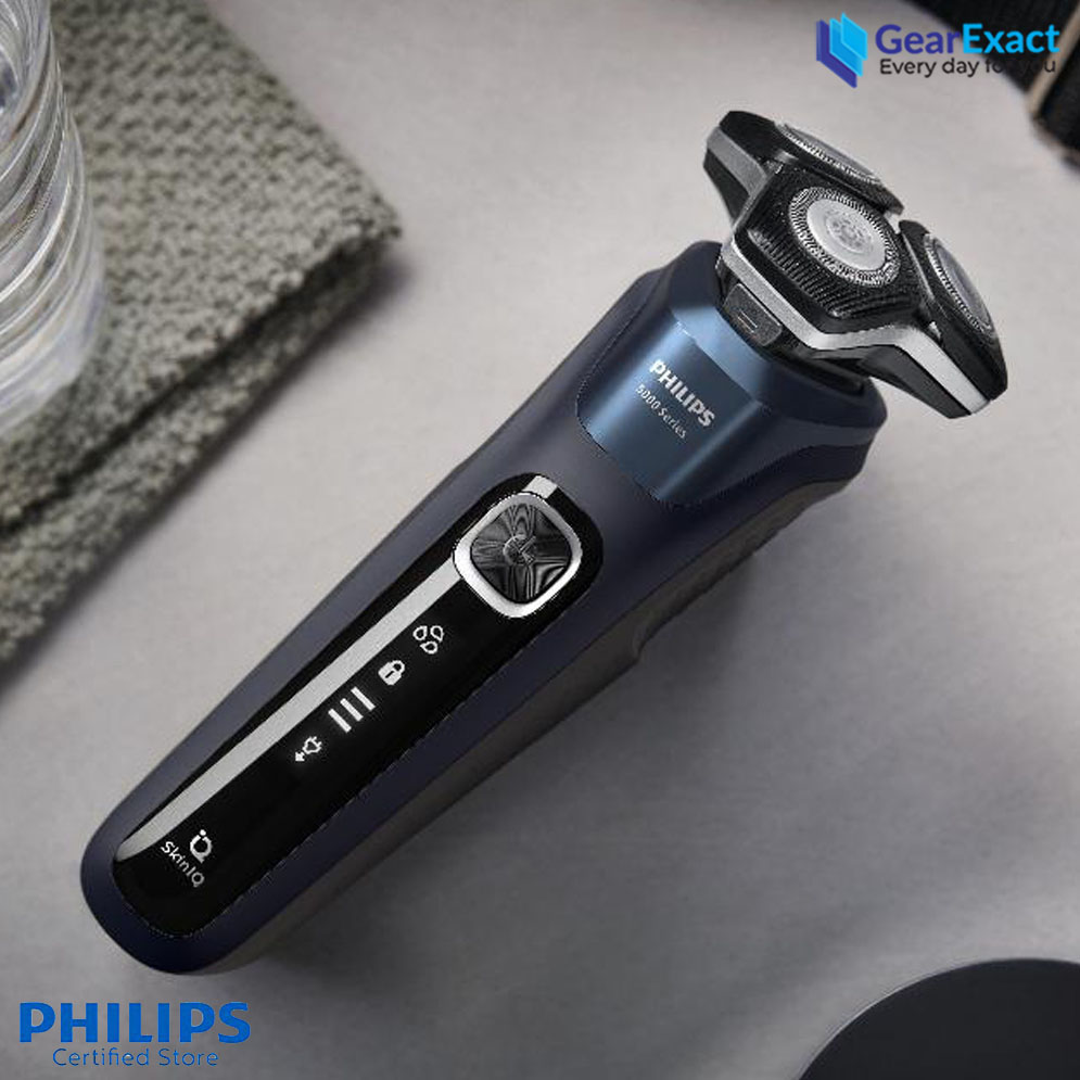 Picture of Philips S5885/10 Wet and Dry Electric Shaver with SkinIQ Technology Series 5000 for Men