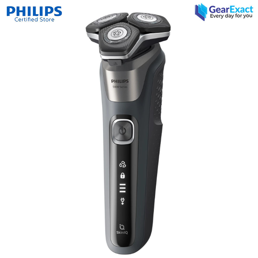 Picture of Philips S5887/10 Wet and Dry Electric Shaver with Smart SkinIQ Technology Series 5000 for Men