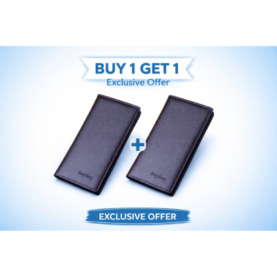 Picture of Men's Fashion Multi-Functional Soft Leather Wallet Litchi Pattern Custom Logo Open Closure Type Short Length PU Long Wallet