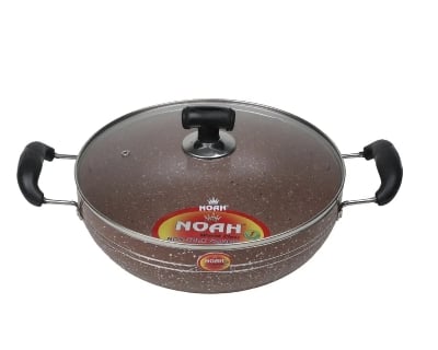 Picture of Noah Karai Glass Lid IB 28 cm( RED/ BROWN )