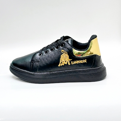 Picture of New Collection Stylish Lambor Ghini Sneaker Men Casual Shoes For Men and Fashion Sneakers - Black