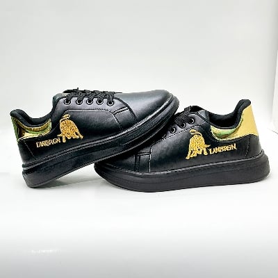 Picture of New Collection Stylish Lambor Ghini Sneaker Men Casual Shoes For Men and Fashion Sneakers - Black