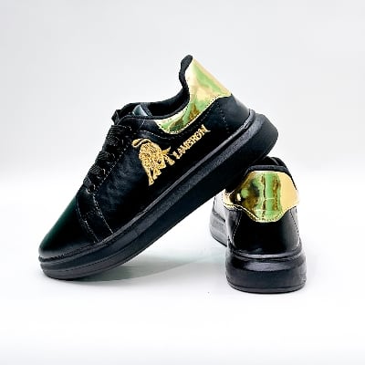 Picture of New Collection Stylish Lambor Ghini Sneaker Men Casual Shoes For Men and Fashion Sneakers - Black