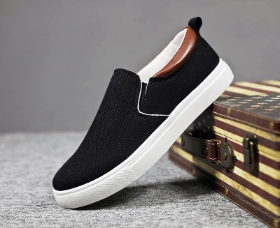 Picture of Lavish indulgent - Stylish and Fashionable Winter and Summer Exclusive Sneakers Converse Shoes for Men - Comfortable and Suitable for All Seasons - Black