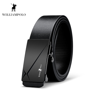 Picture of WILLIAMPOLO Luxury Brand Men's Leather Fashion Belt (Black )