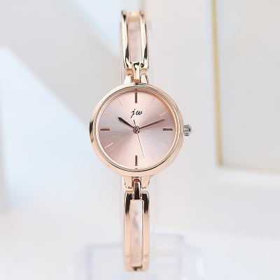 Picture of Fashion Casual Women's Korean Style Student Bracelet Watch (Rose Gold )