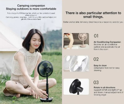 Picture of Xiaomi Solove Smart Extend Edition Fan (Black )