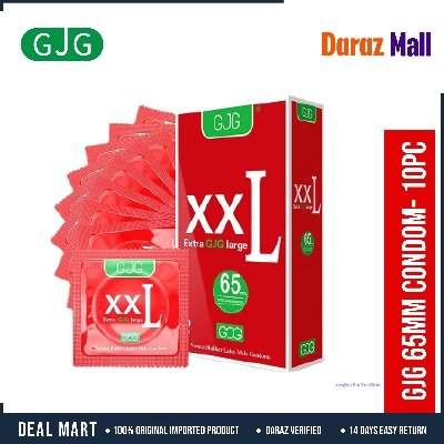 Picture of GJG XXL 65MM Very Big Size Contraception Latex Thin Delay Lubrication Fit Condoms-10Pcs/Box (XXL 65-Red 10Pcs )