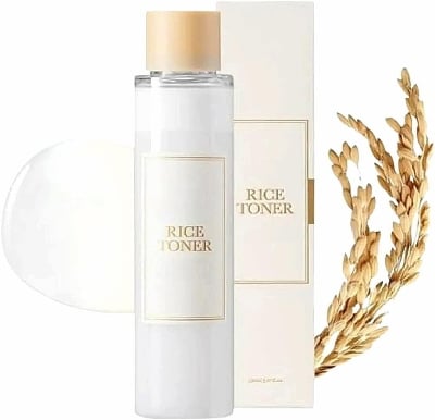 Picture of Naturals Rice Toner – Hydrating & Brightening Facial Toner with Natural Rice Extract – Gentle Formula for Acne-Prone & All Skin Types – Moisturizing & Acne-Fighting, 150ml