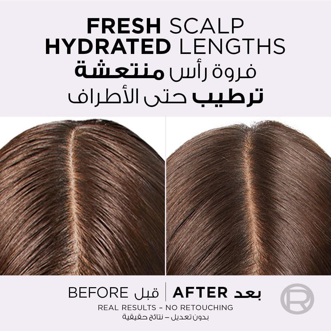 Picture of L’Oréal Paris L'OREAL Elvive Hyaluron Pure Shampoo For Oily Scalp & Dehydrated Lengths 400ml