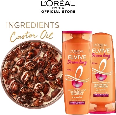 Picture of L’Oréal Paris L'Oréal Paris Elvive Dream Shampoo For Long Damaged Hair, 400 ml