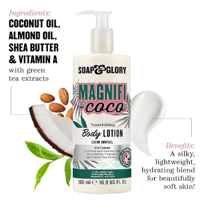 Picture of Vitamin A & Shea Butter Body Moisturizer Coconut Scented Body Lotion for Daily Use (500ml)