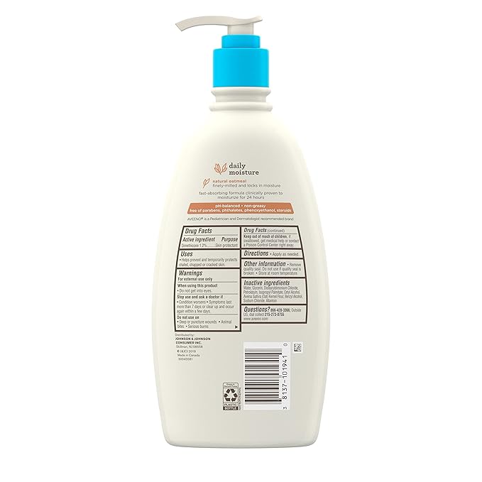 Picture of Aveeno Baby Daily Moisturizing Lotion 532ml Made in USA